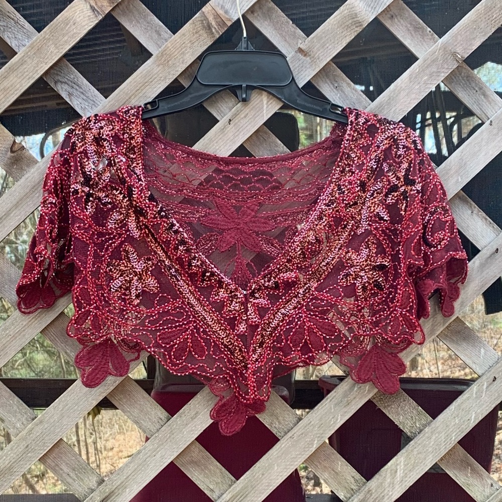 Sequin Shawl
